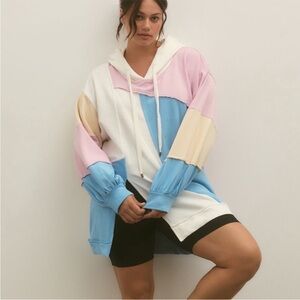 Nwt pilcro patchwork hoodie